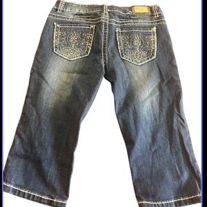 Miss Chic Bermuda shorts bling size 7